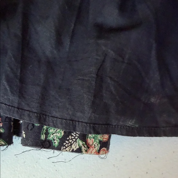 Pilcro Black Floral Mini Dress - Picture 10 of 13